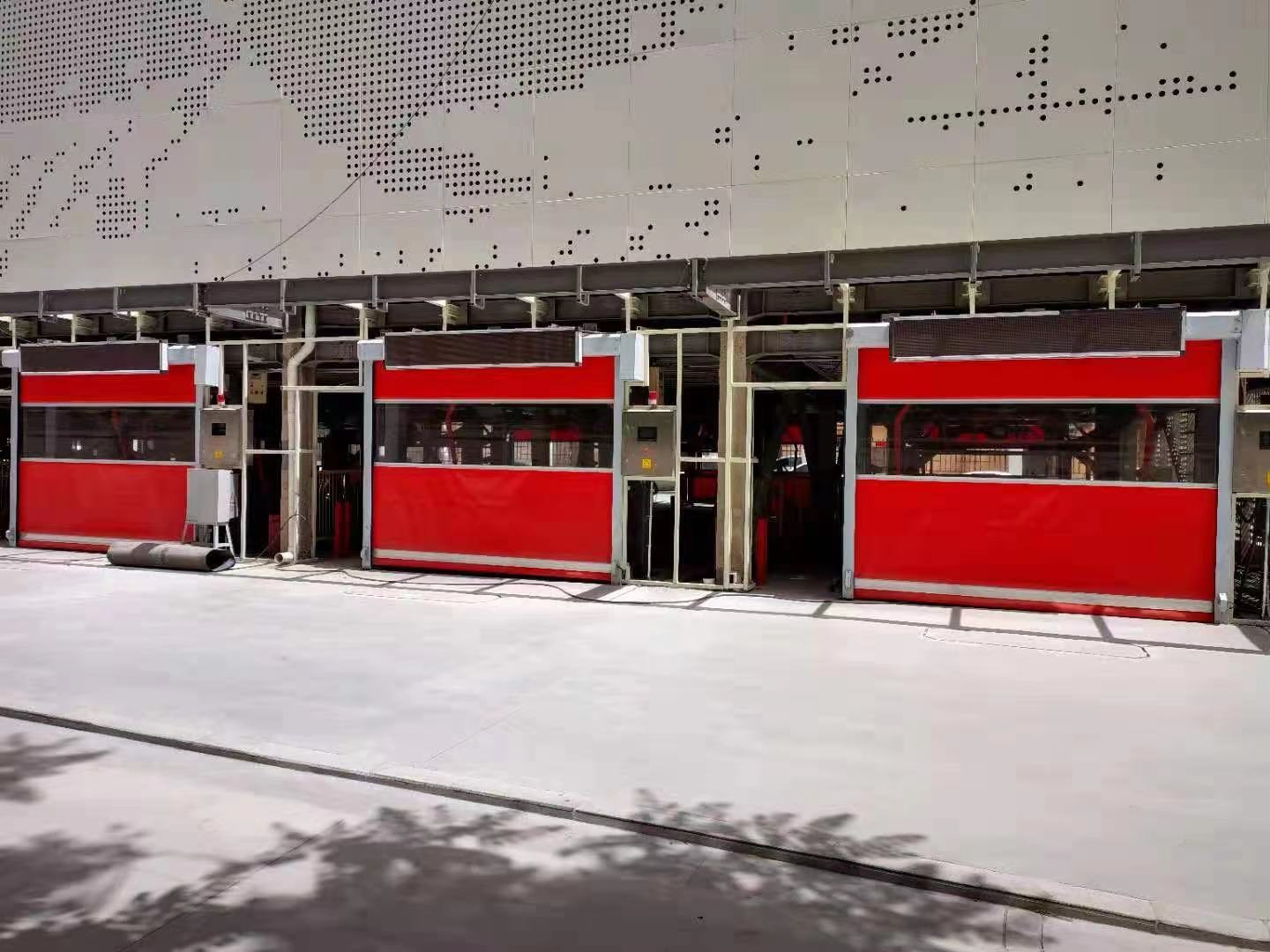 快速卷簾門(mén)如何調(diào)限位高度？